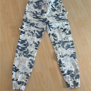 NT by Amati Blue/White Camouflage Pants
One Size Fits All